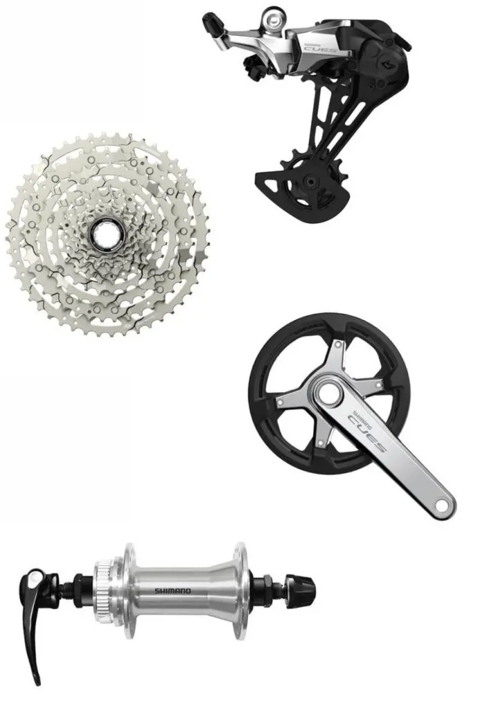 SHIMANO CUES コンポーネントセット 10速クランクのみ無し Shimano CUES（シマノ キューズ）いち早く手に入れたスタッフ